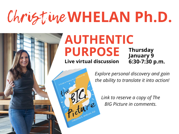 Authentic Purpose, Dr. Christine Whelan