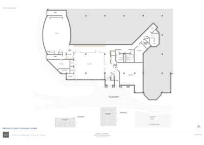 Lower level floor plans