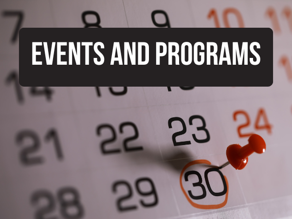 Library Events and Programs